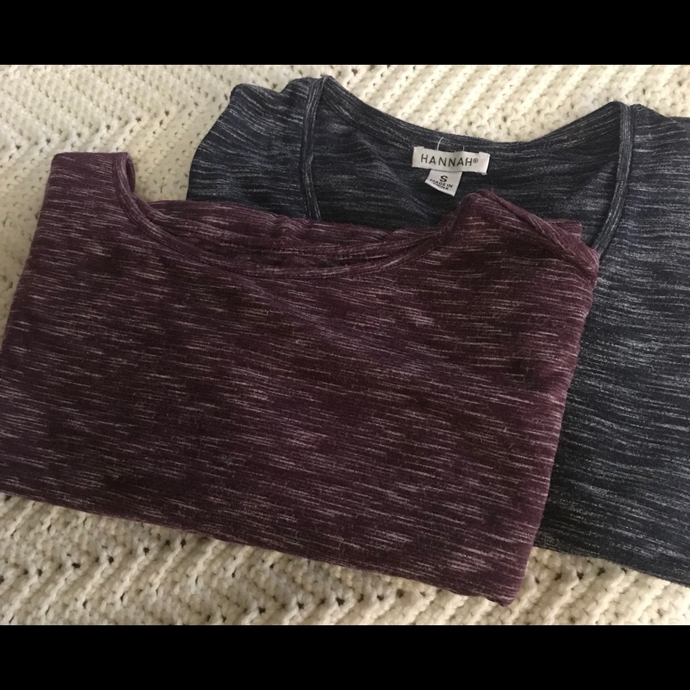 FREE W $15+ PURCHASE // BUNDLE 2 Heathered Shirts